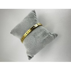 Gold Taşlı Romen Sayılı Bileklik